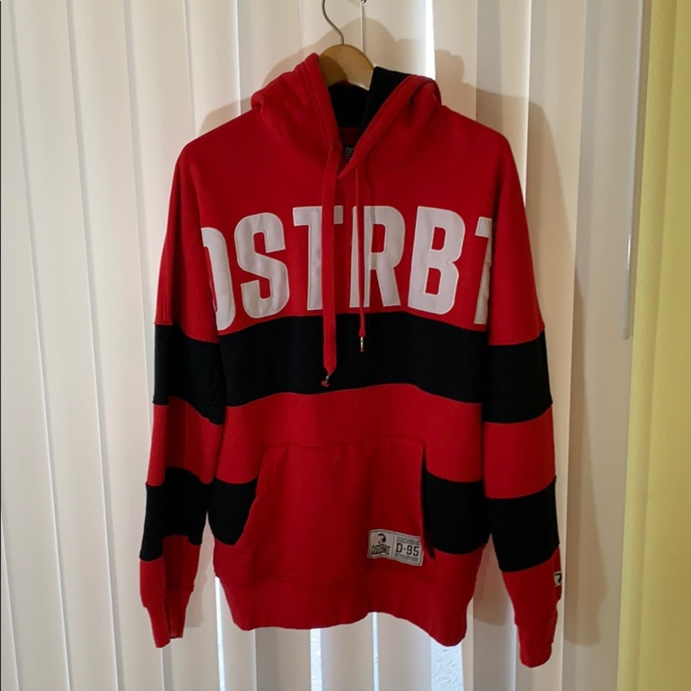 RARE Distribute Hoodie size lrg